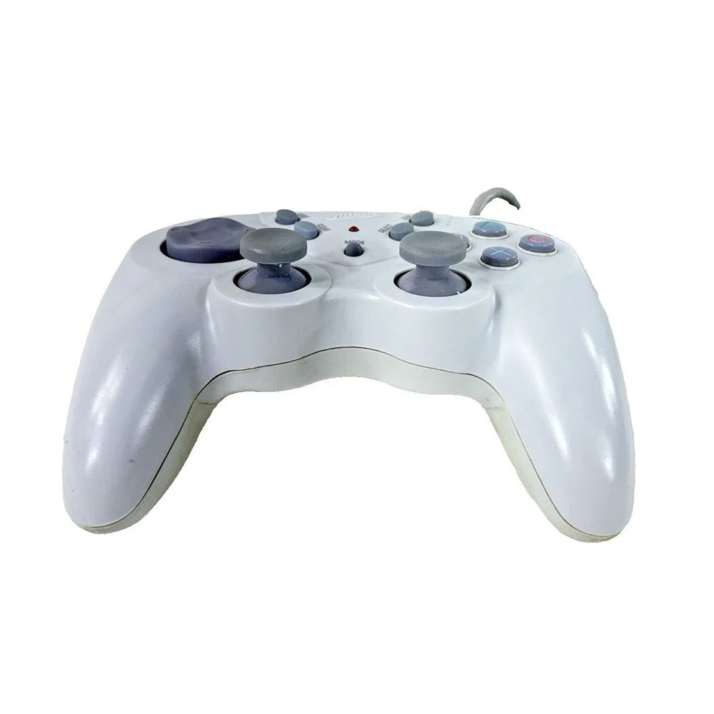 Intec PS-600-A PlayStation 2 Vintage Wired Gray Controller Tested